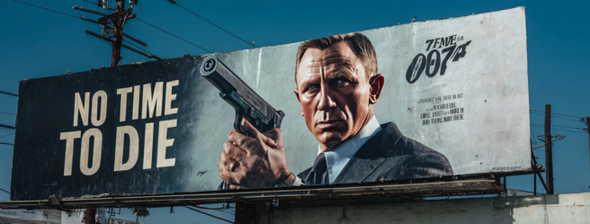 Enthusias A billboard for the well known James Bond film No T 107e3402 a178 4443 b5bf 9537d9c87949 1