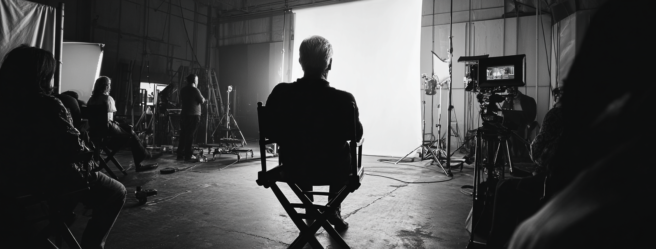 Enthusias A film set The director can be seen from behind si 35fe7582 f1c7 495b 81c4 d3cb119ed44e 0