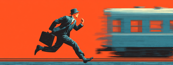 Enthusias A man in a business suit who has missed the train a ea9fde99 ca6a 45ef a828 eb713dae20fa 0