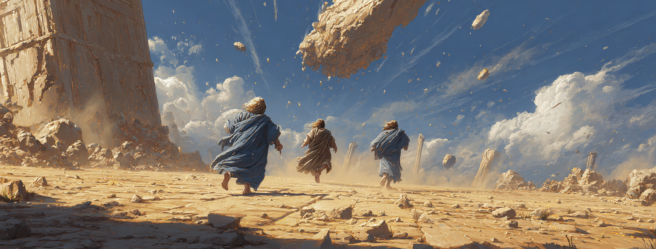 Enthusias A stone falling from the sky In the background thr fc03aa75 6ea8 49ab 9d06 d0997ef7c36a 2