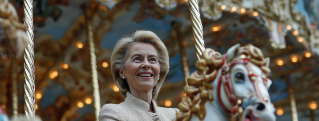 Enthusias A woman who looks similar to Ursula von der Leyen o cd605240 e1f7 402b 86ea 7d5a2bff6c65 0