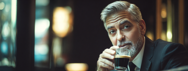 Enthusias Georges Clooney in Nespresso Werbung ar 31 v 7 446c1155 02c4 4b71 a54d e19776004b46 0