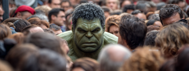 Enthusias Hulk in the middle of a crowd ar 31 v 7 36212dc1 fef0 4f9c 9608 e6ff02531d4d 2