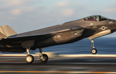 Enthusias A US Air Force F 35 taking off The aircraft is see 1bd89b4d b576 442d ae53 c02563b42c86 0
