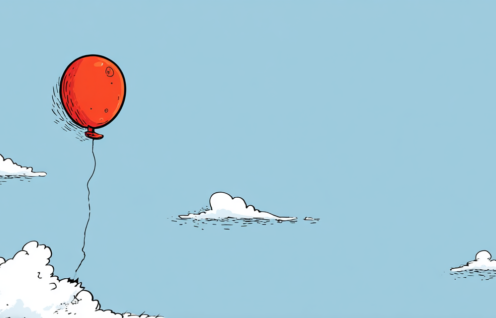 Enthusias A balloon with air escaping from a small hole in th 5415ad4a 10b7 4a0c b38b 961a6c1f3790 0