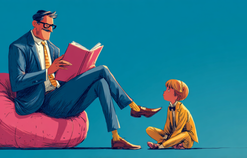 Enthusias A storyteller reading a story to a child The story d3e2abf2 a57f 44a7 9177 4cbde573c8bb 2