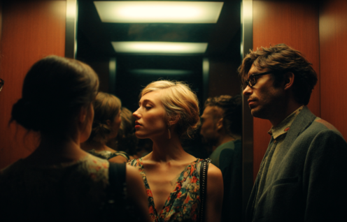 Enthusias A view inside a lift There are five European peopl 101812c9 151a 4abf b3c9 33a98ec38913 0