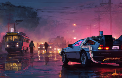 Enthusias Eine Szene aus dem Film Back to the future Cinemat 53a951cf b1d4 41d0 a41d ae6daef01092 2