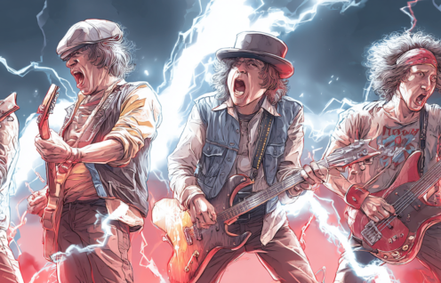 Enthusias The band ACDC on the cover of High Voltage ar 31 f0a6314f 5acb 49c4 a577 d0b349d2f4cb 2